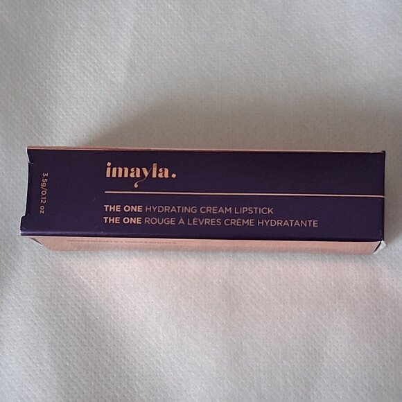 Imayla Bacca Di Roma The One Hydrating Cream Lipstick Full Size NIB - Picture 4 of 4